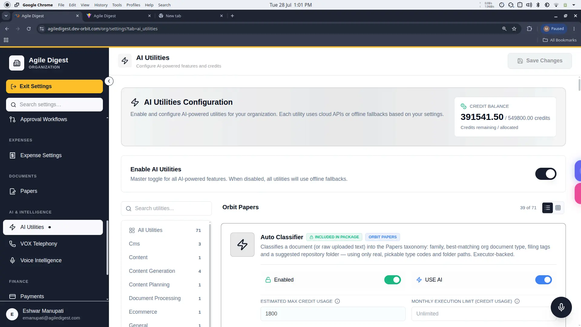 AI Utilities Overview