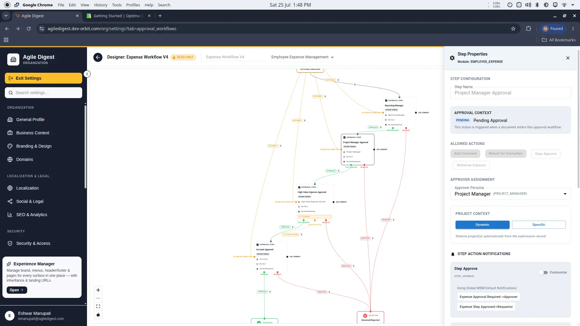 Step 2 — Project Manager