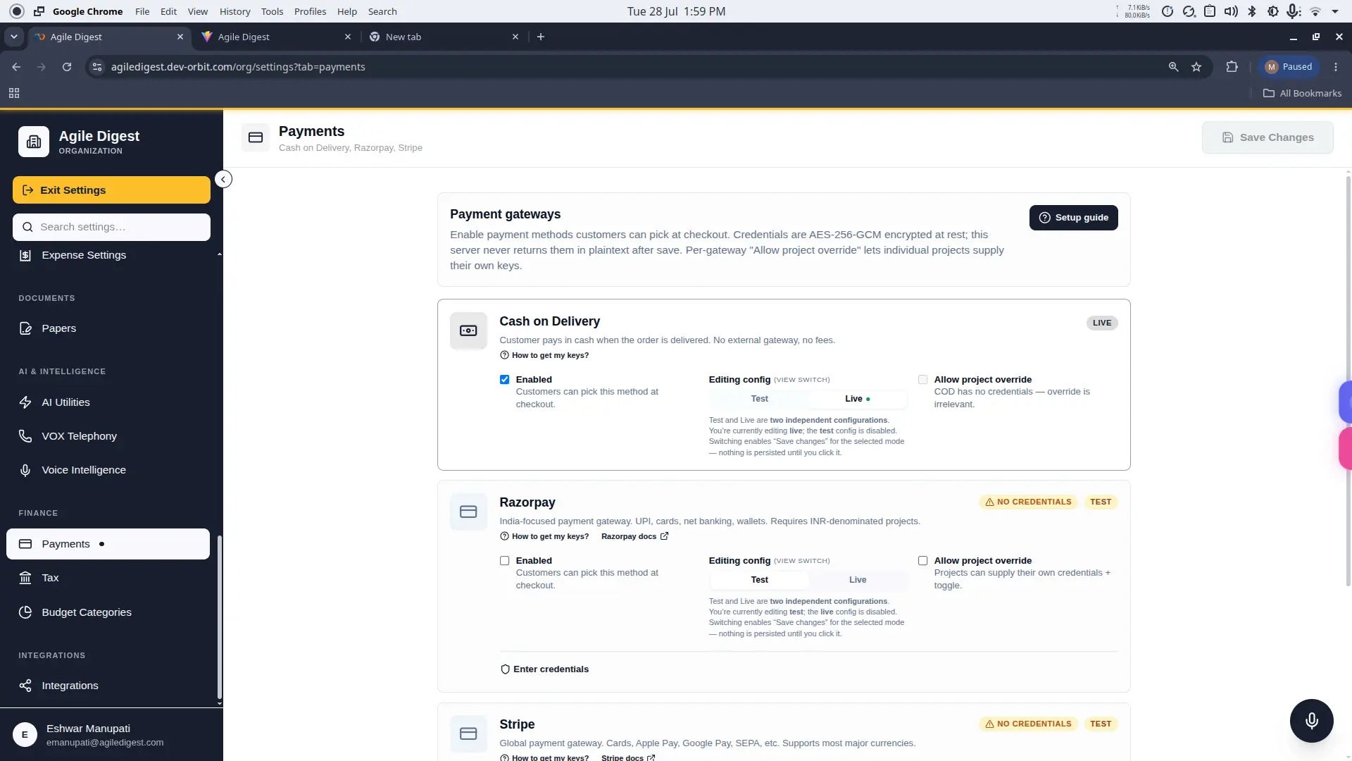 Payments Overview