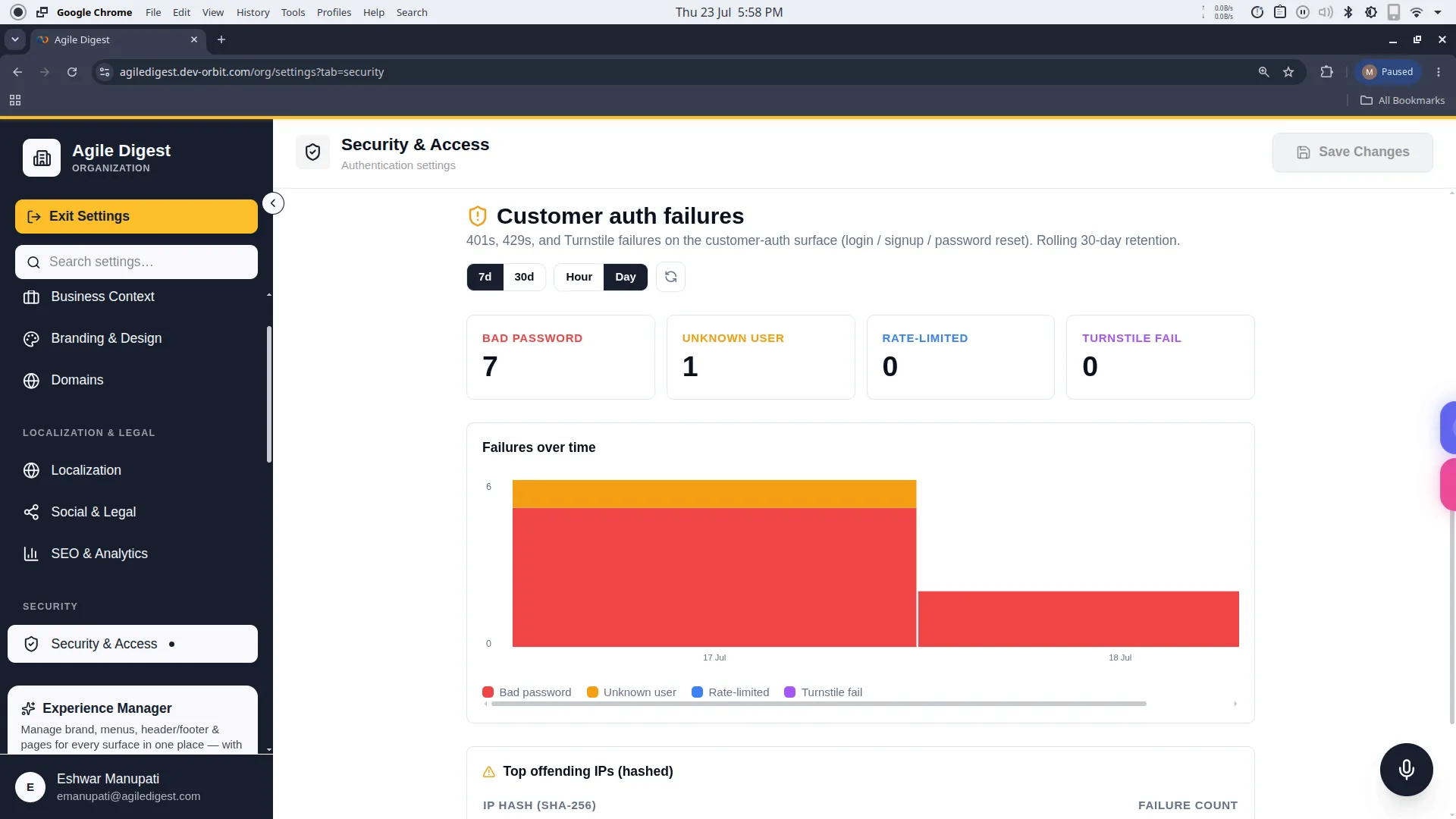 Security Analytics